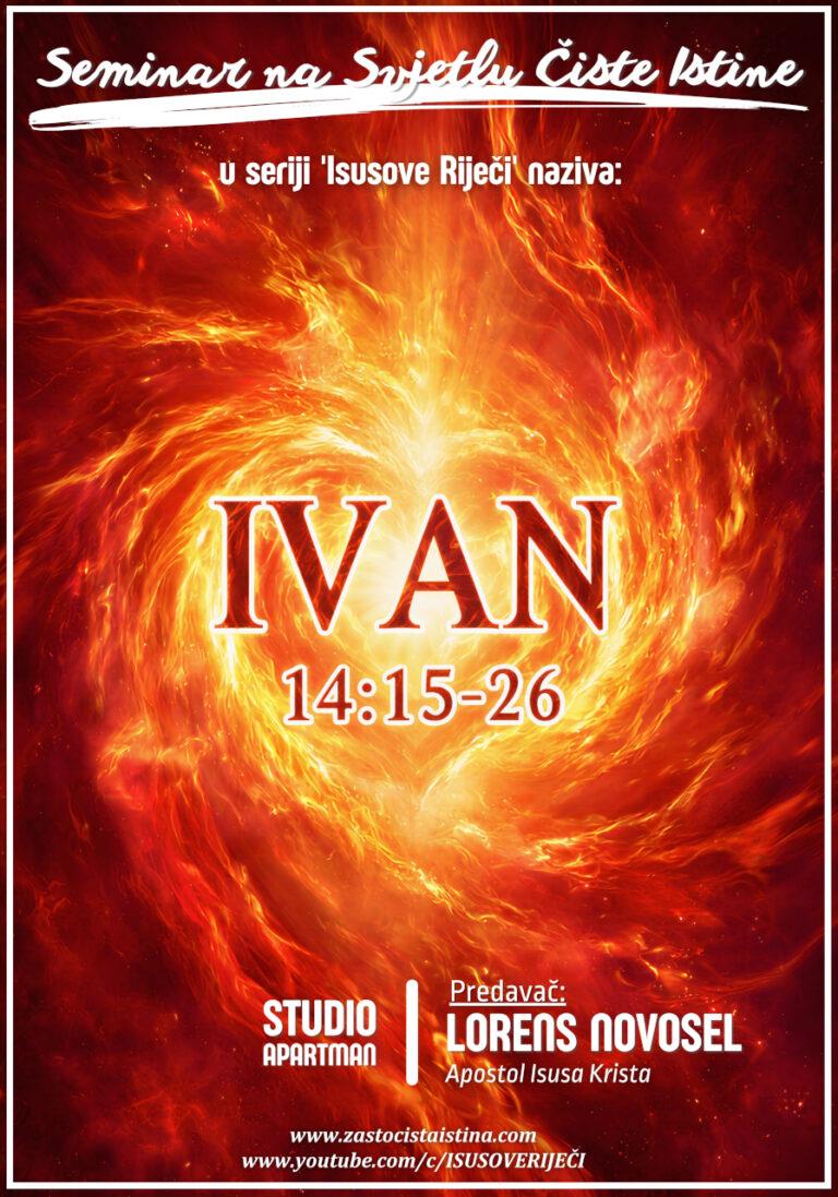 SA - Ivan 14, 15-26...
